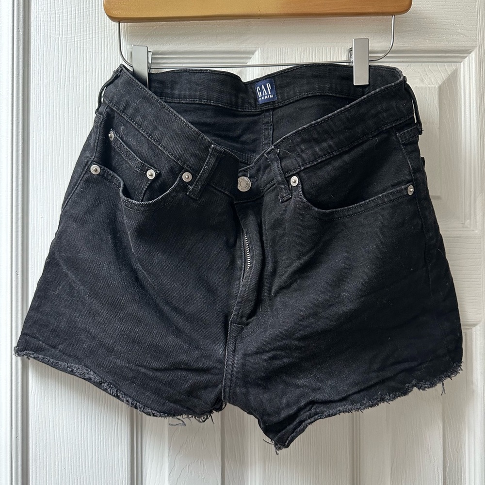 Gap Denim Shorts - Black Shorts - Size 30